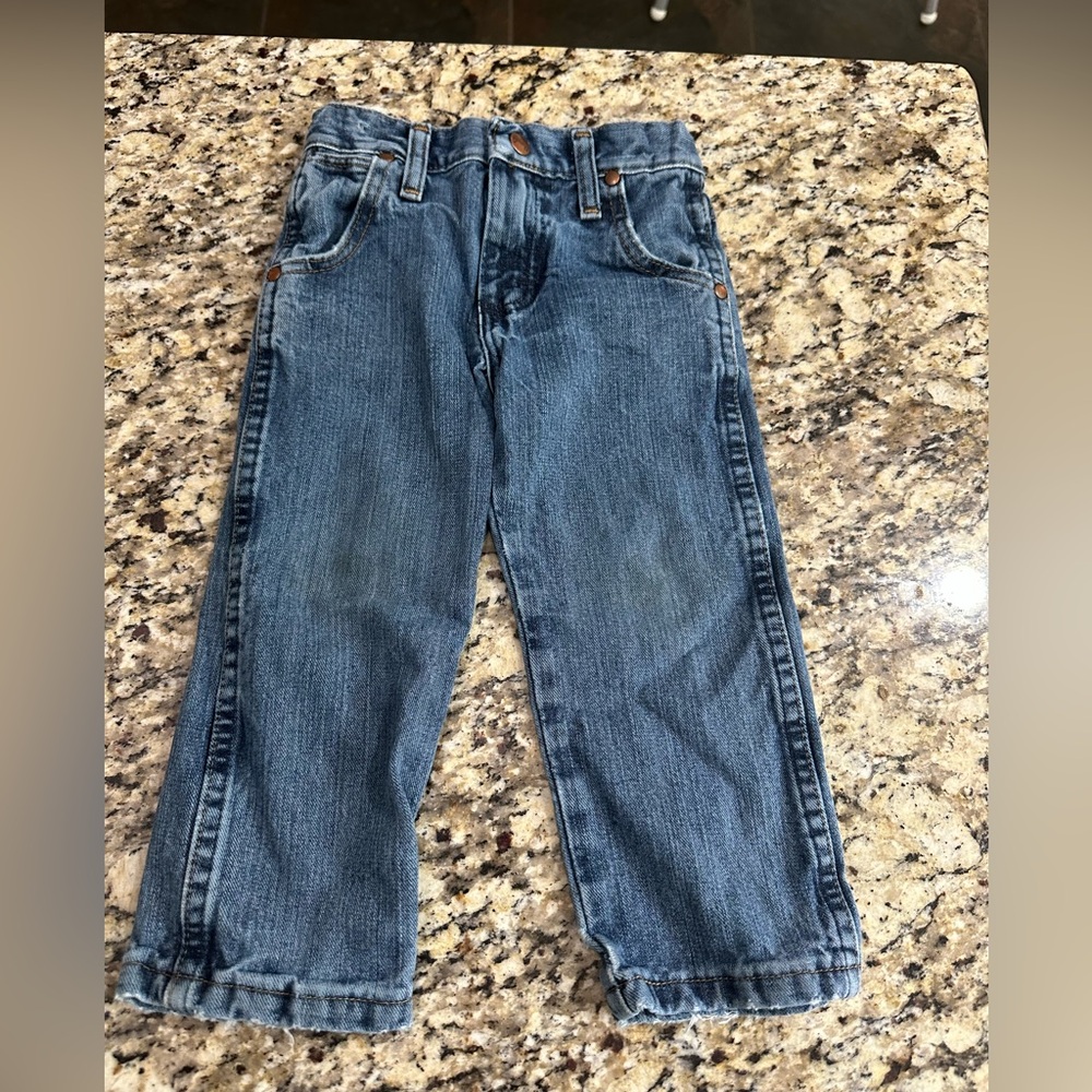 Wrangler Kids Blue Denim Jeans